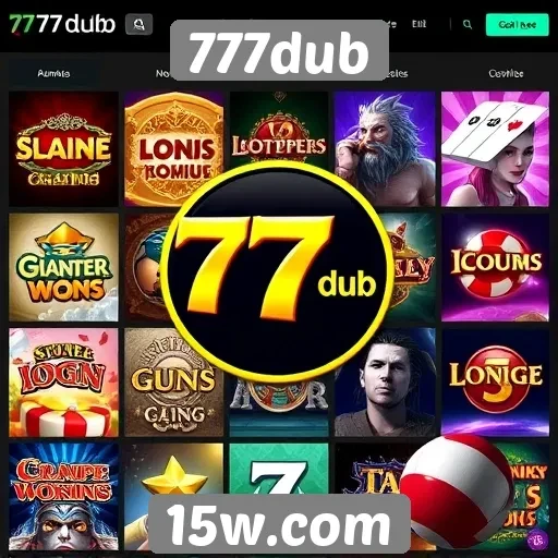777dub oferece variedade de jogos online