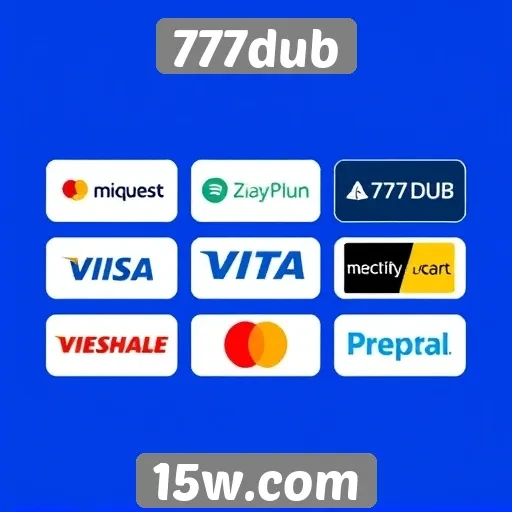 Plataformas de pagamento no site 777dub