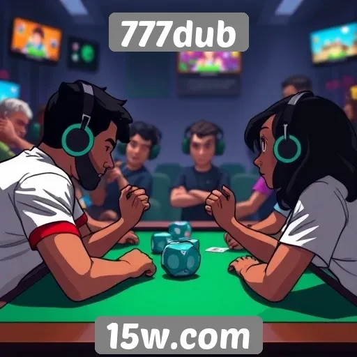 Interação social em jogos no 777dub